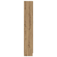 Highboard Artisan ąžuolas 82,5x30,5x185 cm inžinerinė mediena - Namų Idėja