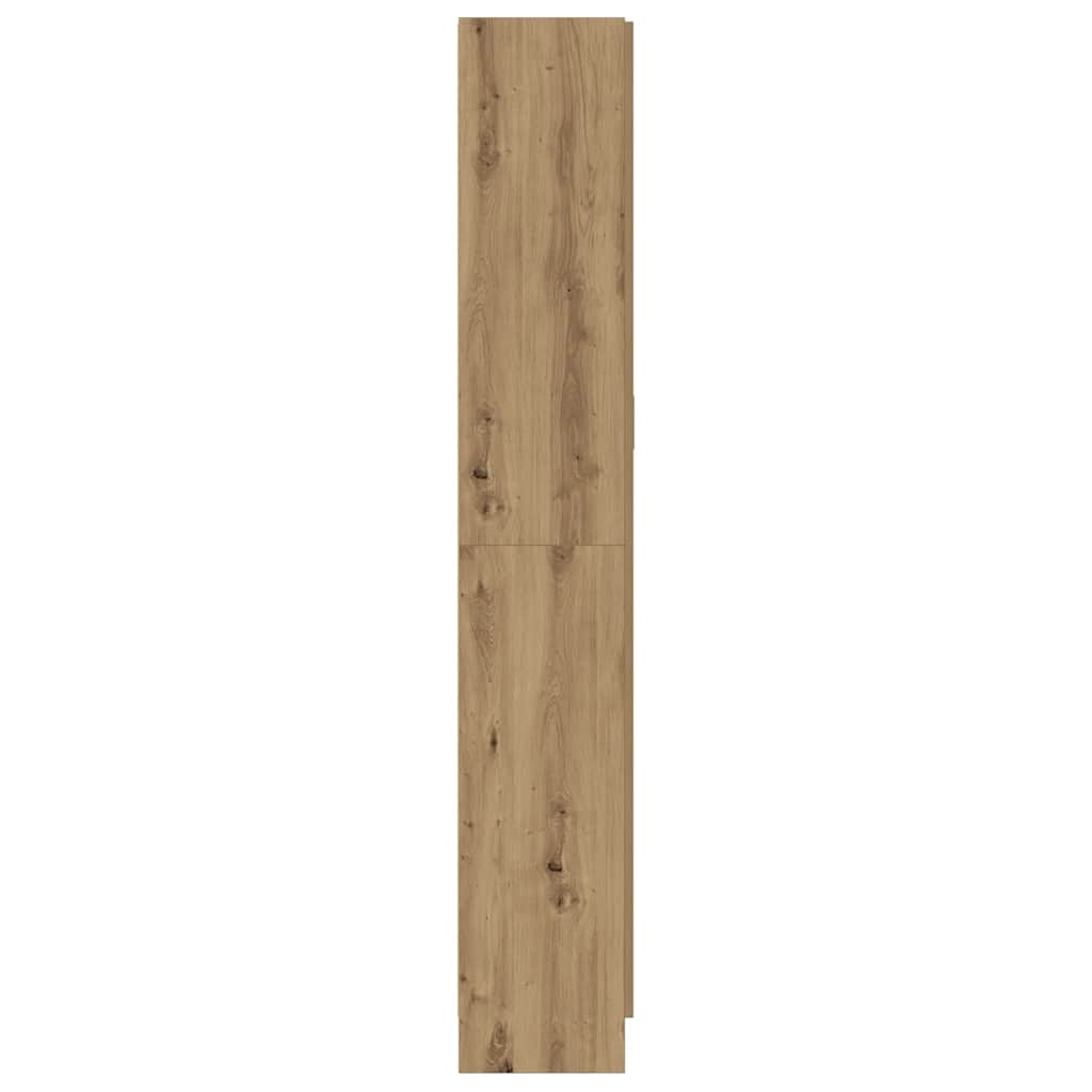 Highboard Artisan ąžuolas 82,5x30,5x185 cm inžinerinė mediena - Namų Idėja