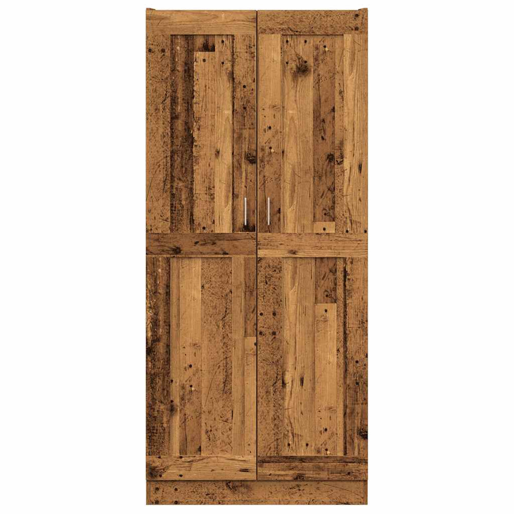 Highboard Old Wood 82,5x30,5x185 cm Engineered Wood - Namų Idėja
