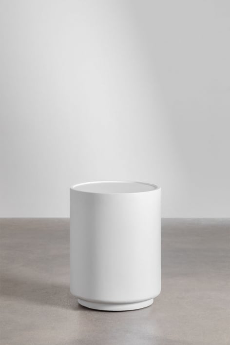 Naktsskapītis LUNOURA Ø35 cm, cements