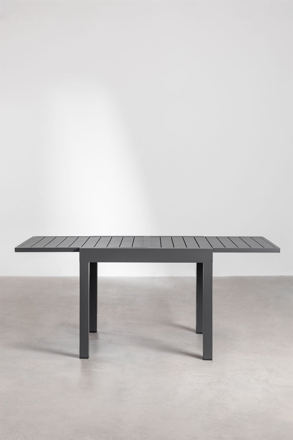 Outdoor table STARMI, square, extendable, graphite grey