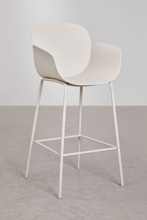 BOKA outdoor chair, white stone