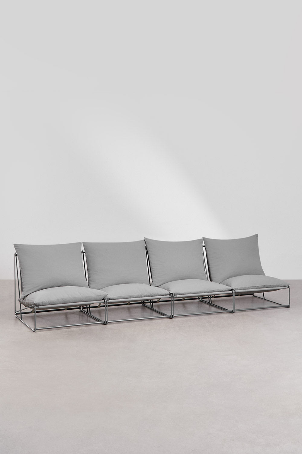 Modular outdoor sofa COSMO, Sand olive green