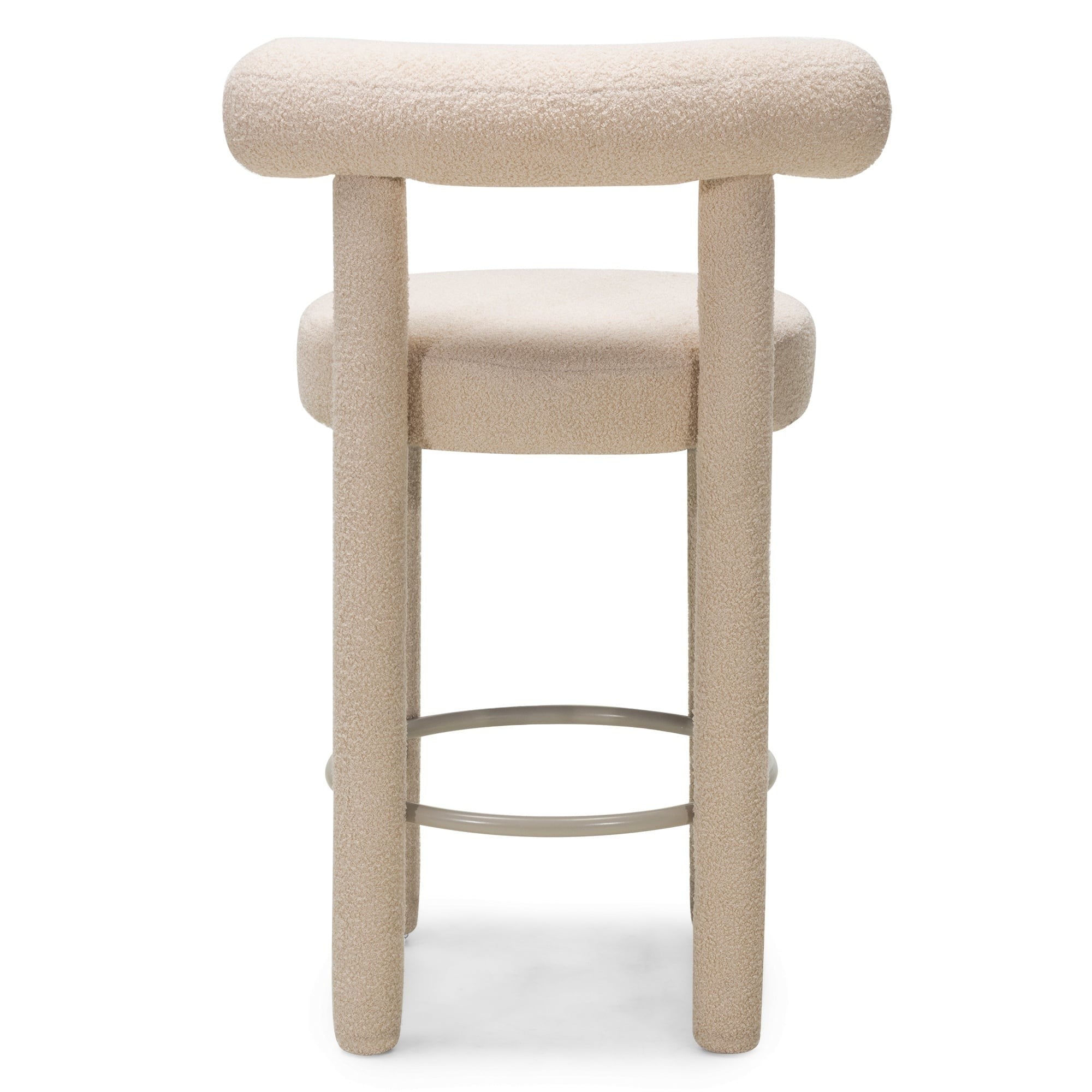 Bar stool PLISSE 2.0, beech, sand