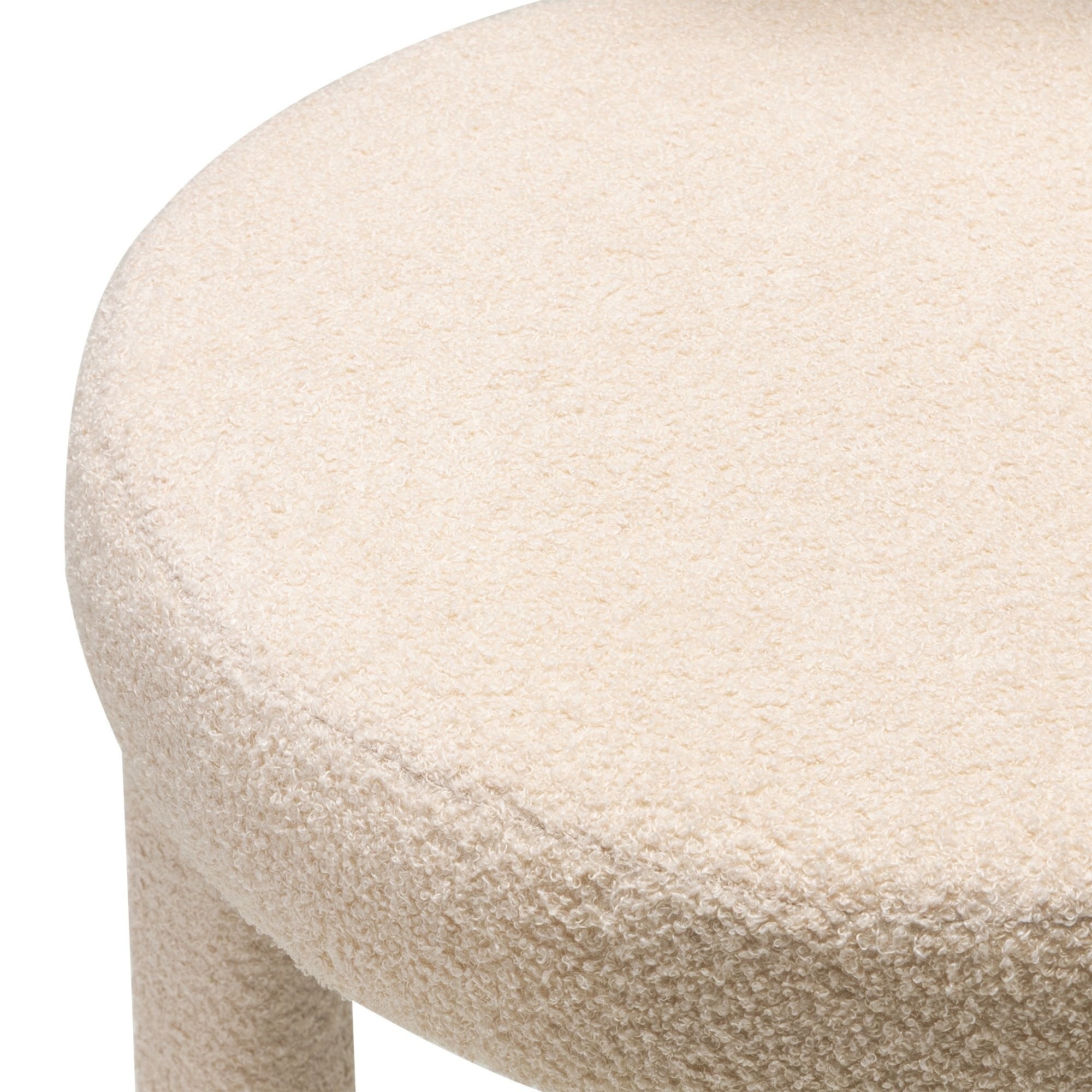 Bar stool PLISSE 2.0, beech, sand