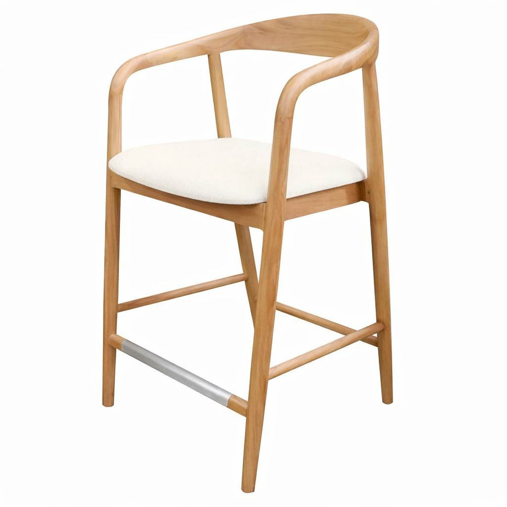 Bar Stool LISTEL 2.0, natural/cream