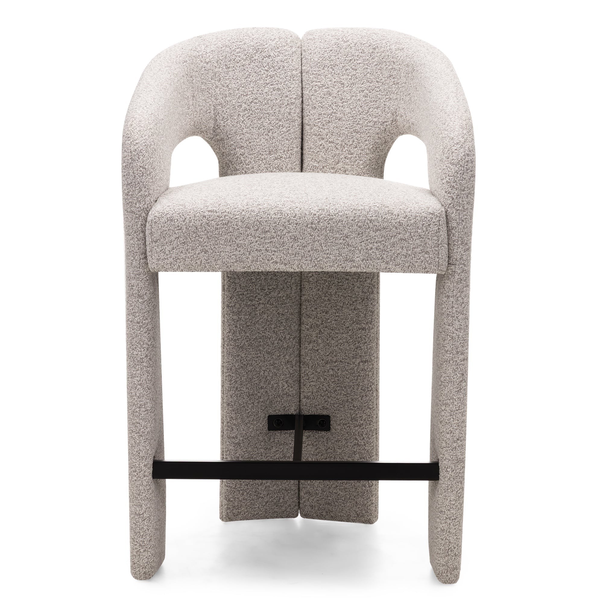 Bar stool CHANEL, greyish-beige