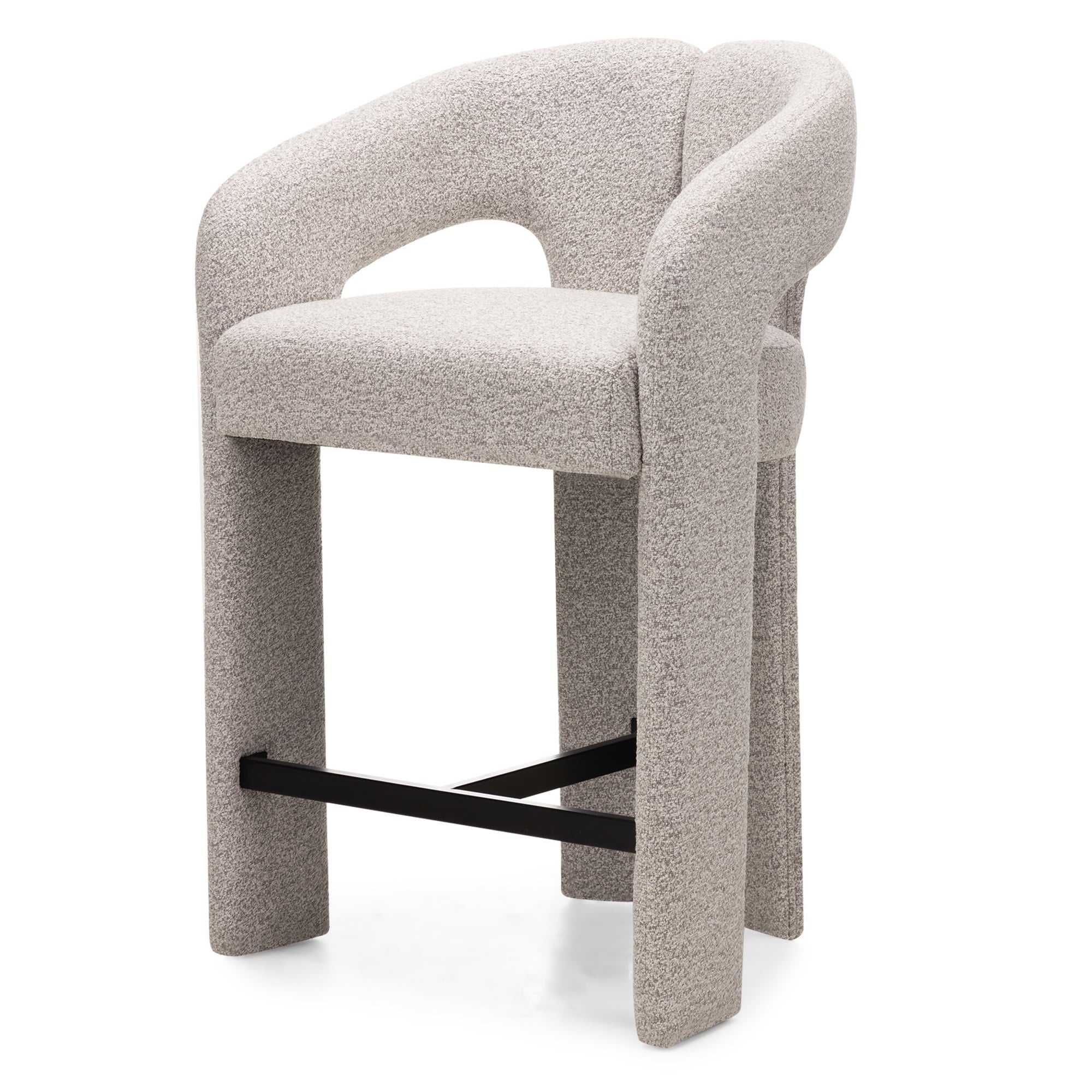 Bar stool CHANEL, greyish-beige