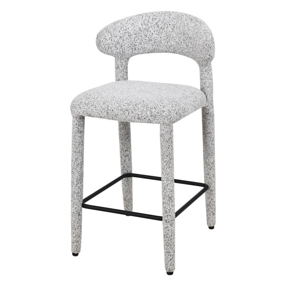 Bar Stool FLAIR, mélange, greyish beige