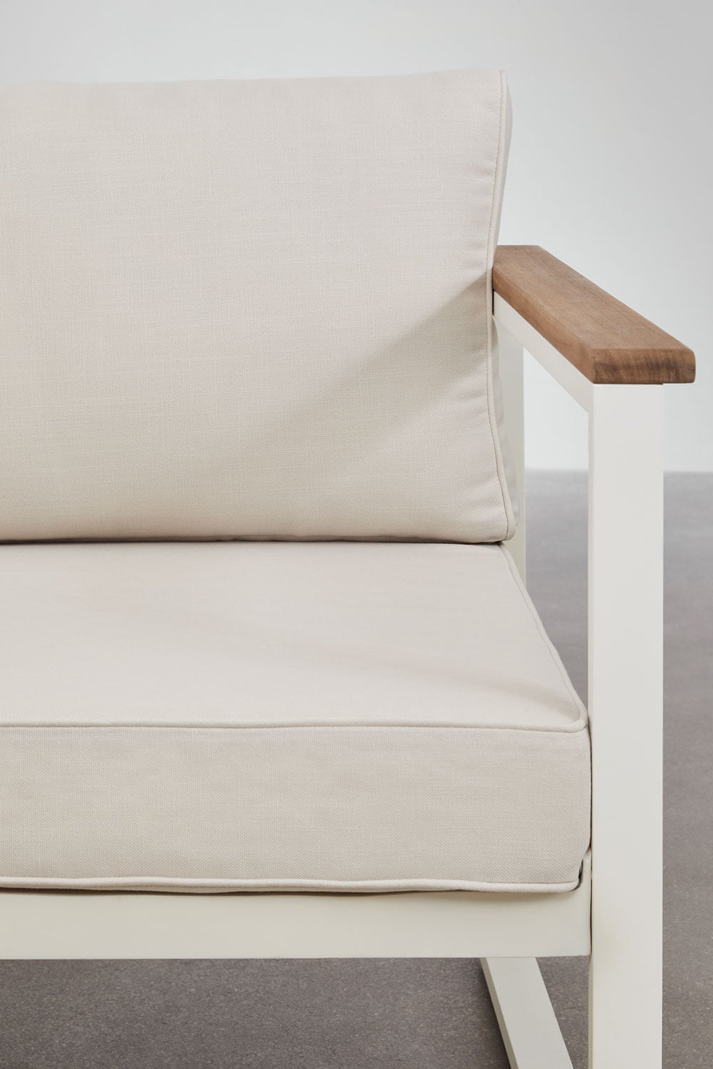 Sofa ALCANTO, dvivietė, balta