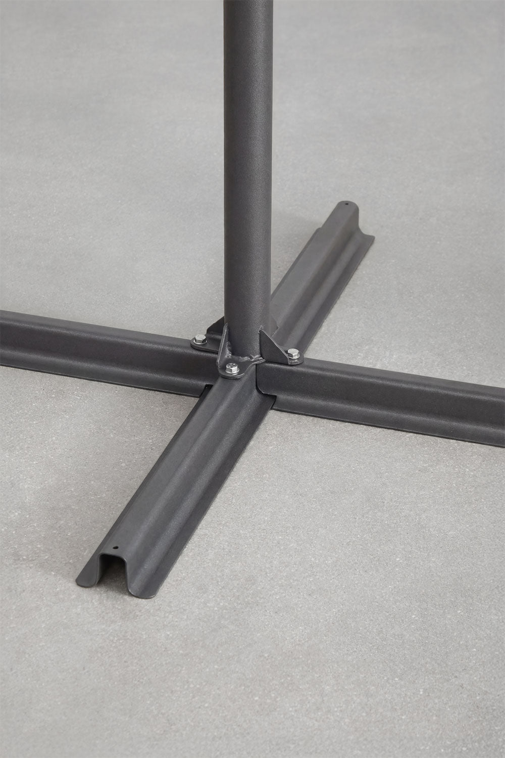 Outdoor umbrella SASIMPLO, graphite grey