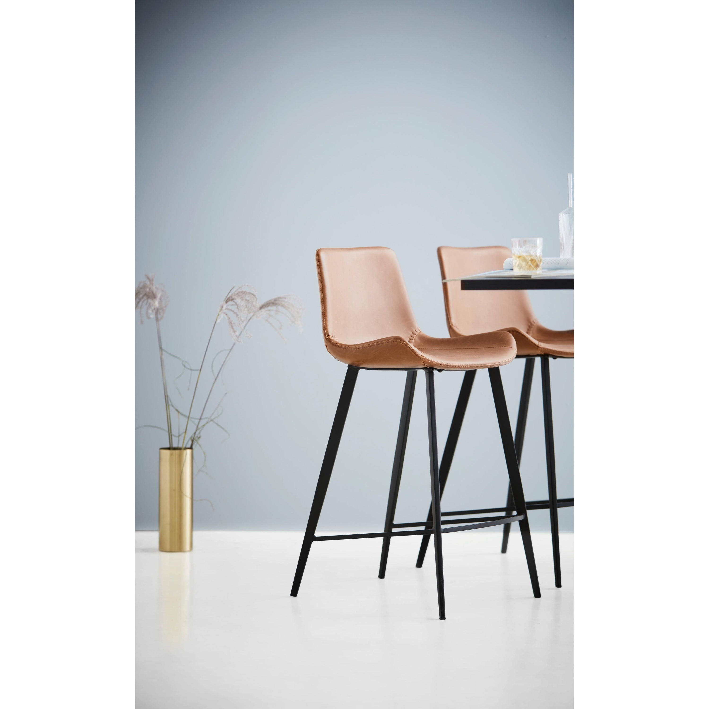 HYPE baro kėdė, ruda spalva