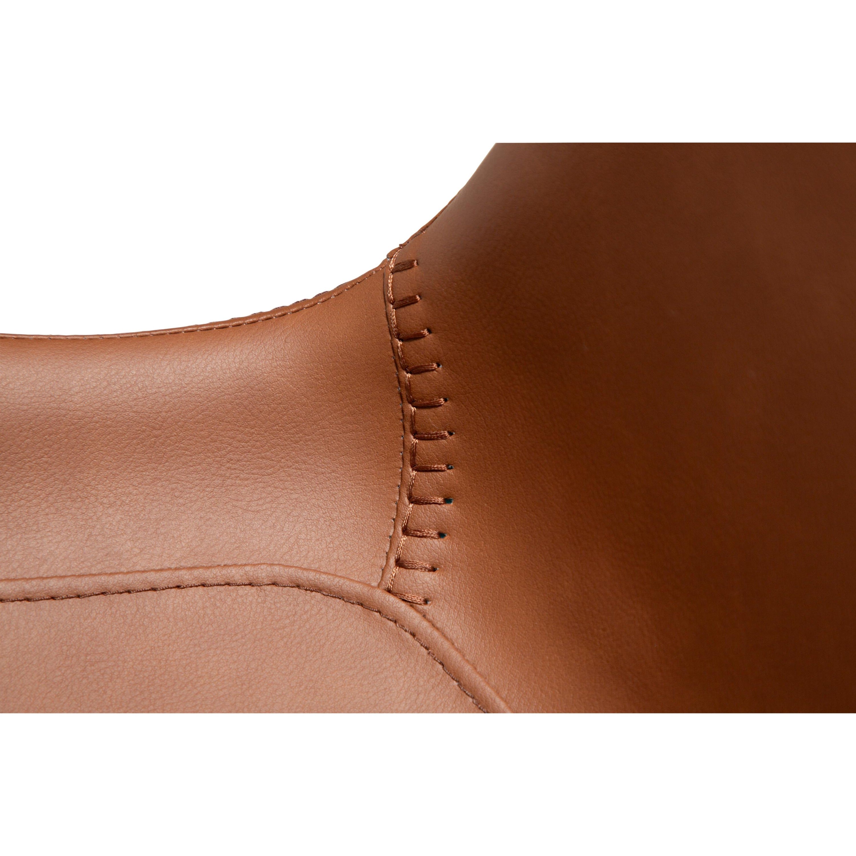 HYPE baro kėdė, ruda spalva