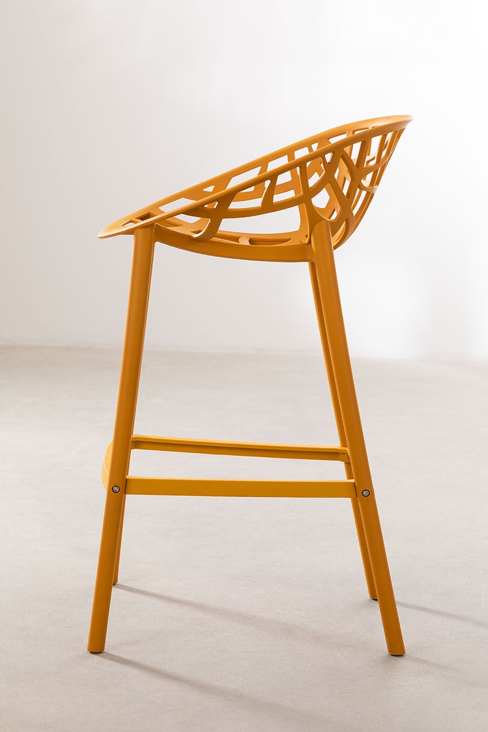 Baro kėdė MEKANO, garstyčių, 65 cm