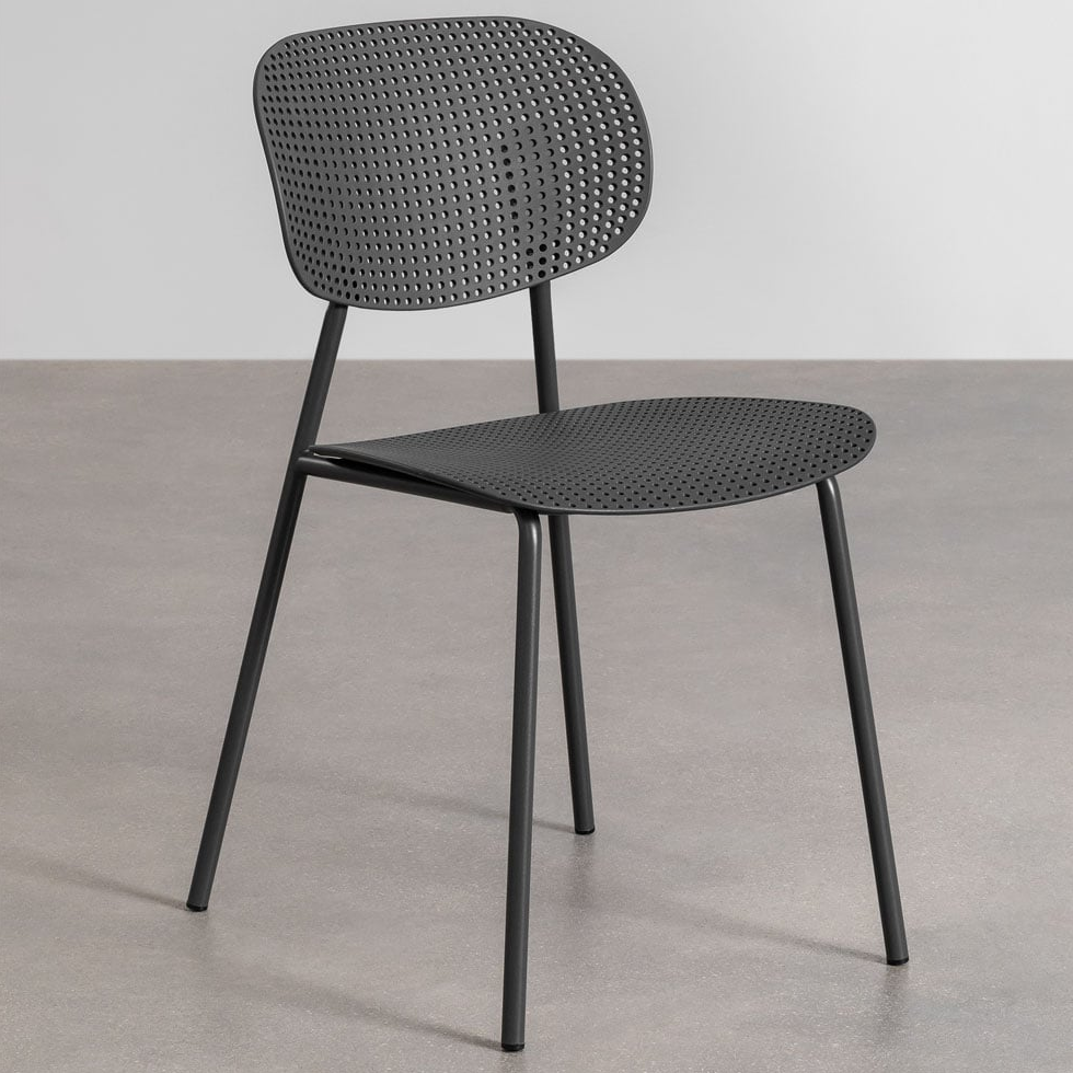 Outdoor chair TUPAH, graphite grey