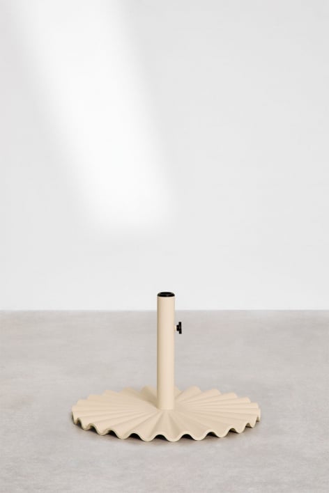 Outdoor umbrella base BALO, cream