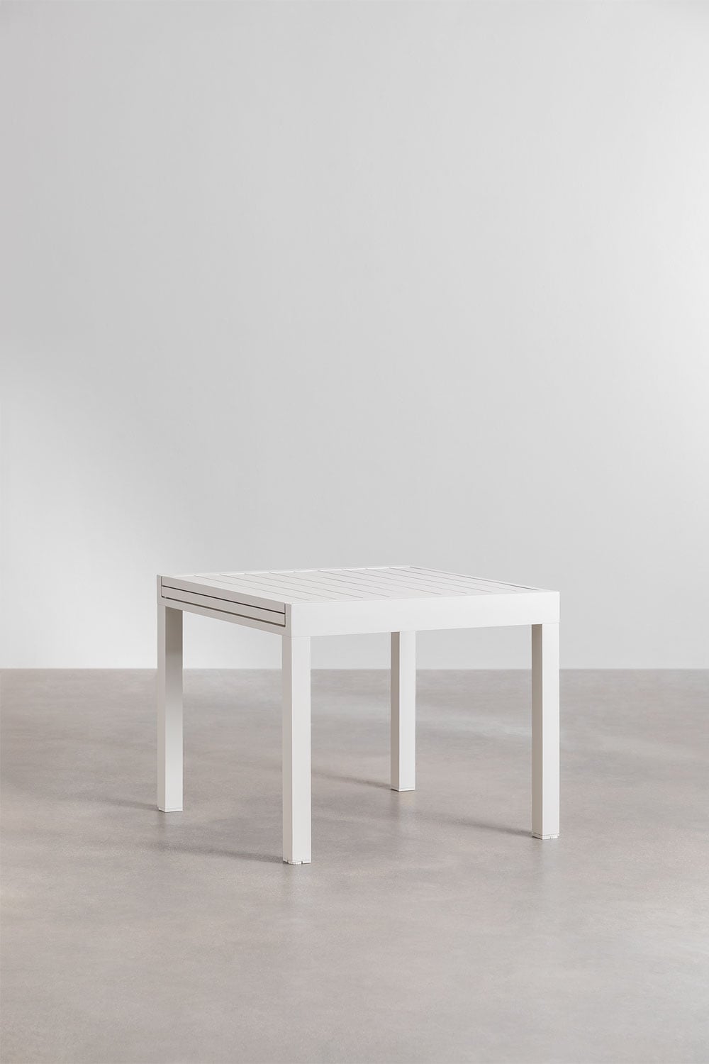 STARMI Outdoor Dining Set, Square, White