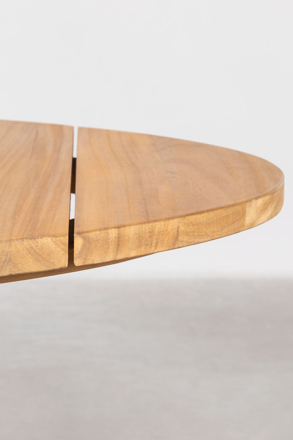 Oval dining table ROBURO, acacia wood