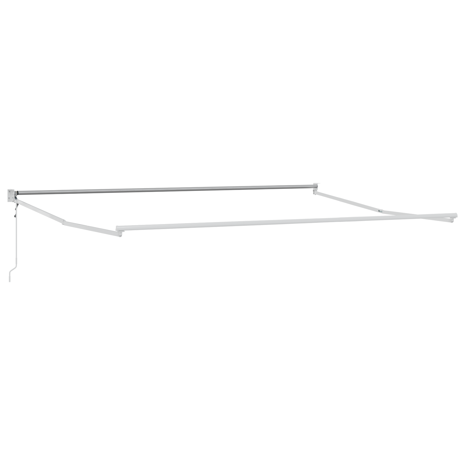 Ištraukiama markizė geltonos ir oranžinės spalvos 400 × 300 cm