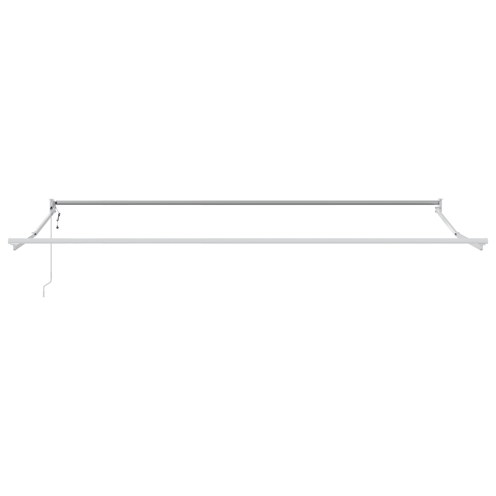 Ištraukiama markizė geltonos ir oranžinės spalvos 400 × 300 cm