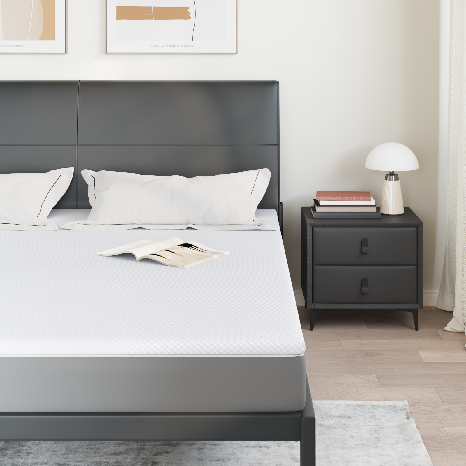 Mattress toppers White 180 x 200 cm