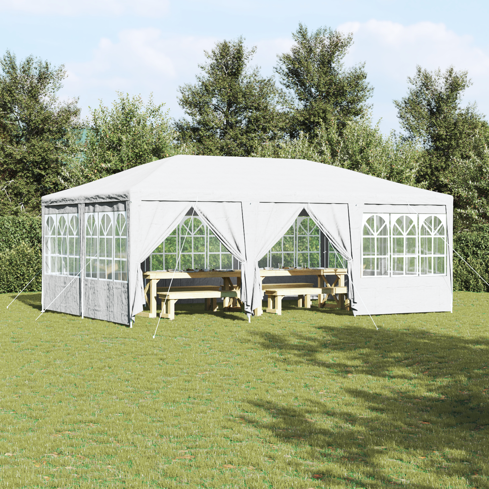 Tent KESTREL, white, 6x4m