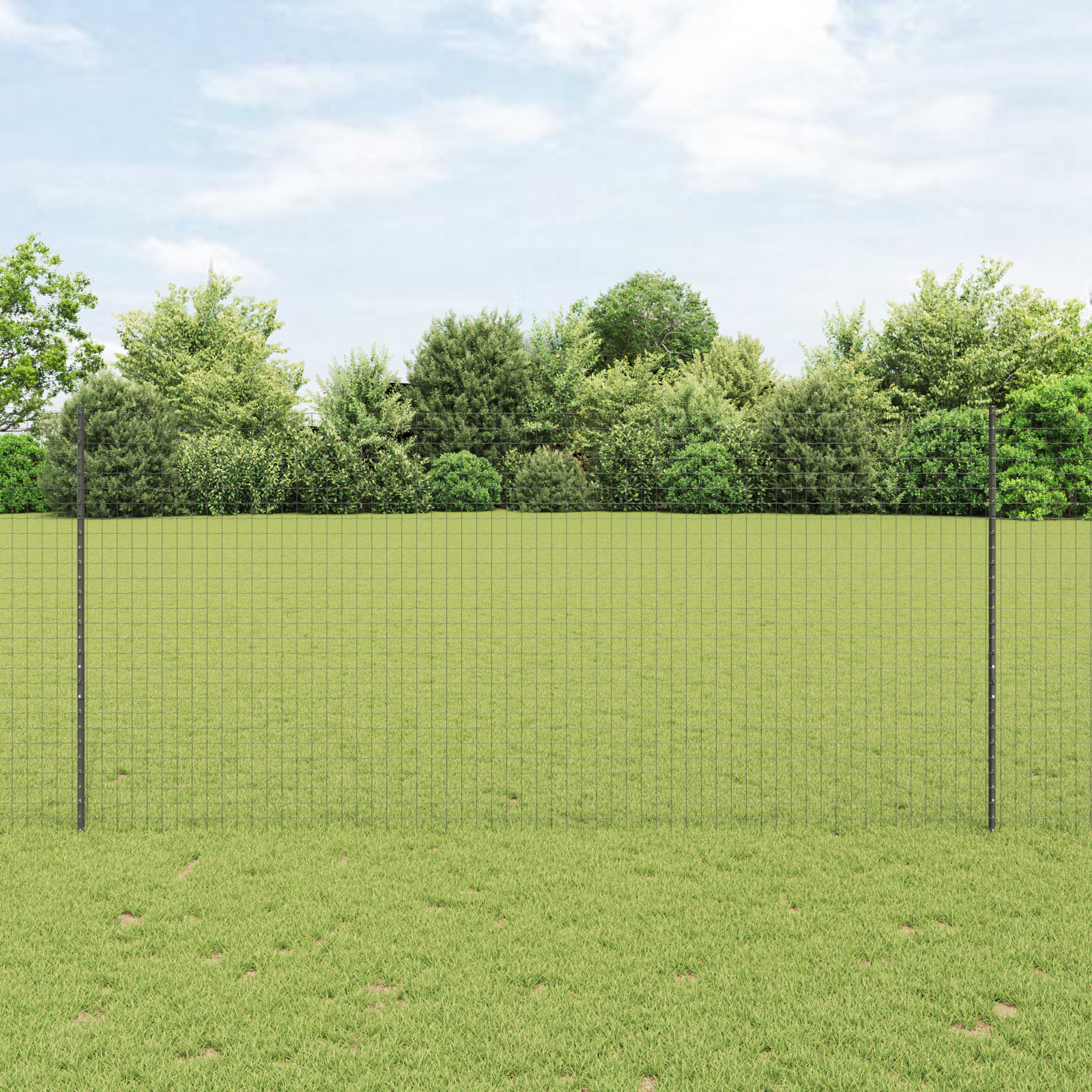 Tvorelės stulpas 11 pcs Pilka 140 cm Plienas