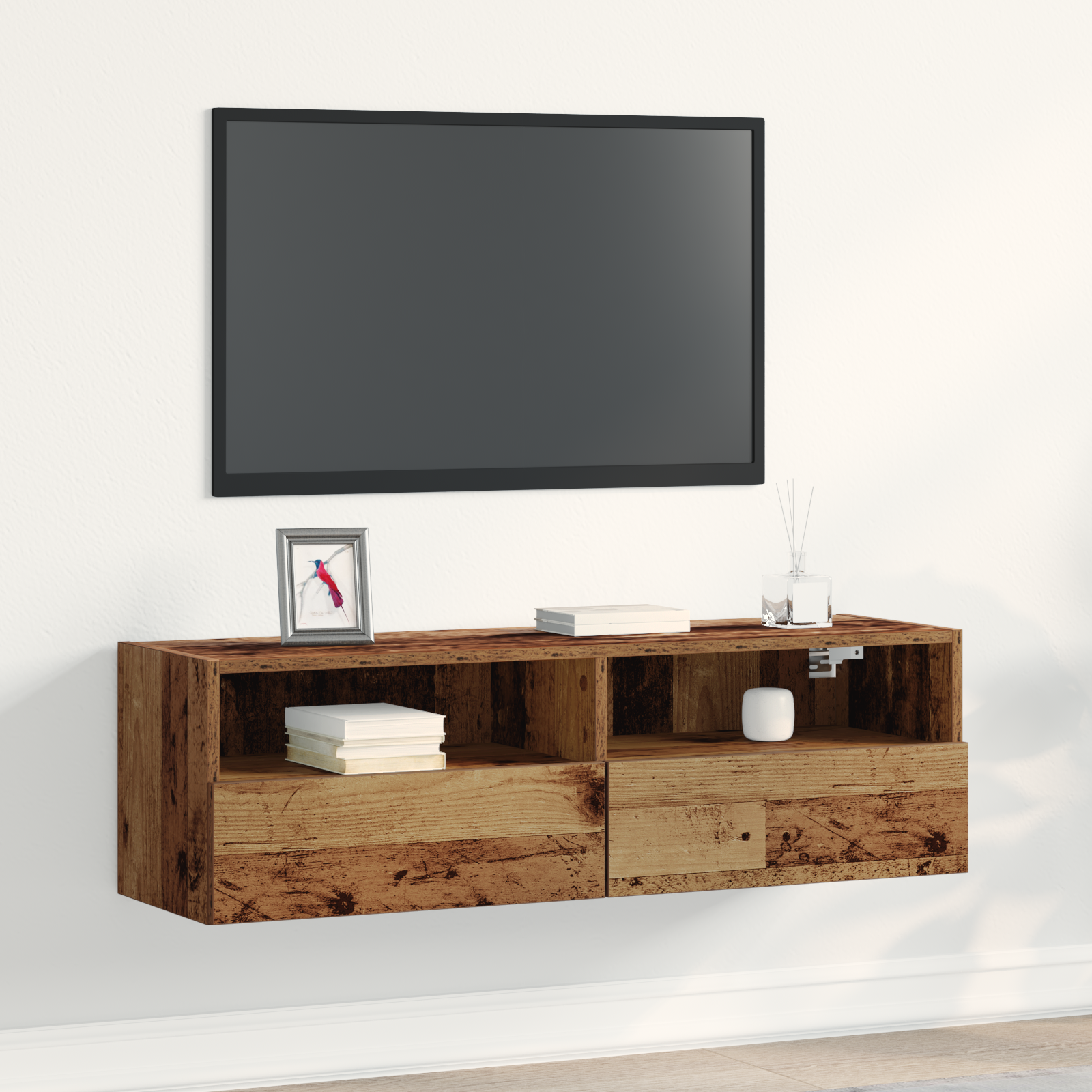 TV sieninė spintelė Sena mediena 100 x 30 x 30 cm