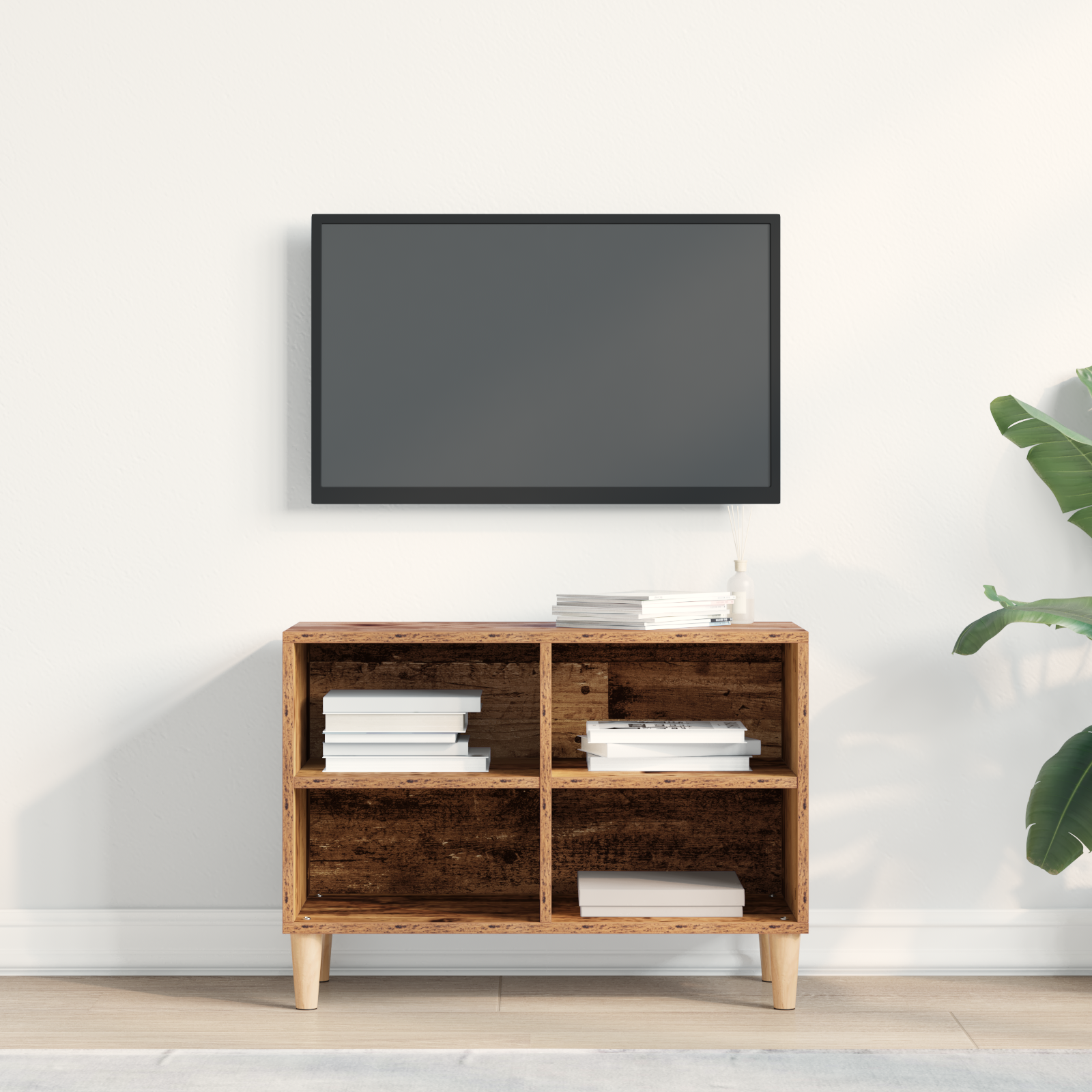 TV skapītis Brūns 69.5 x 30 x 50 cm Apstrādāta koksne