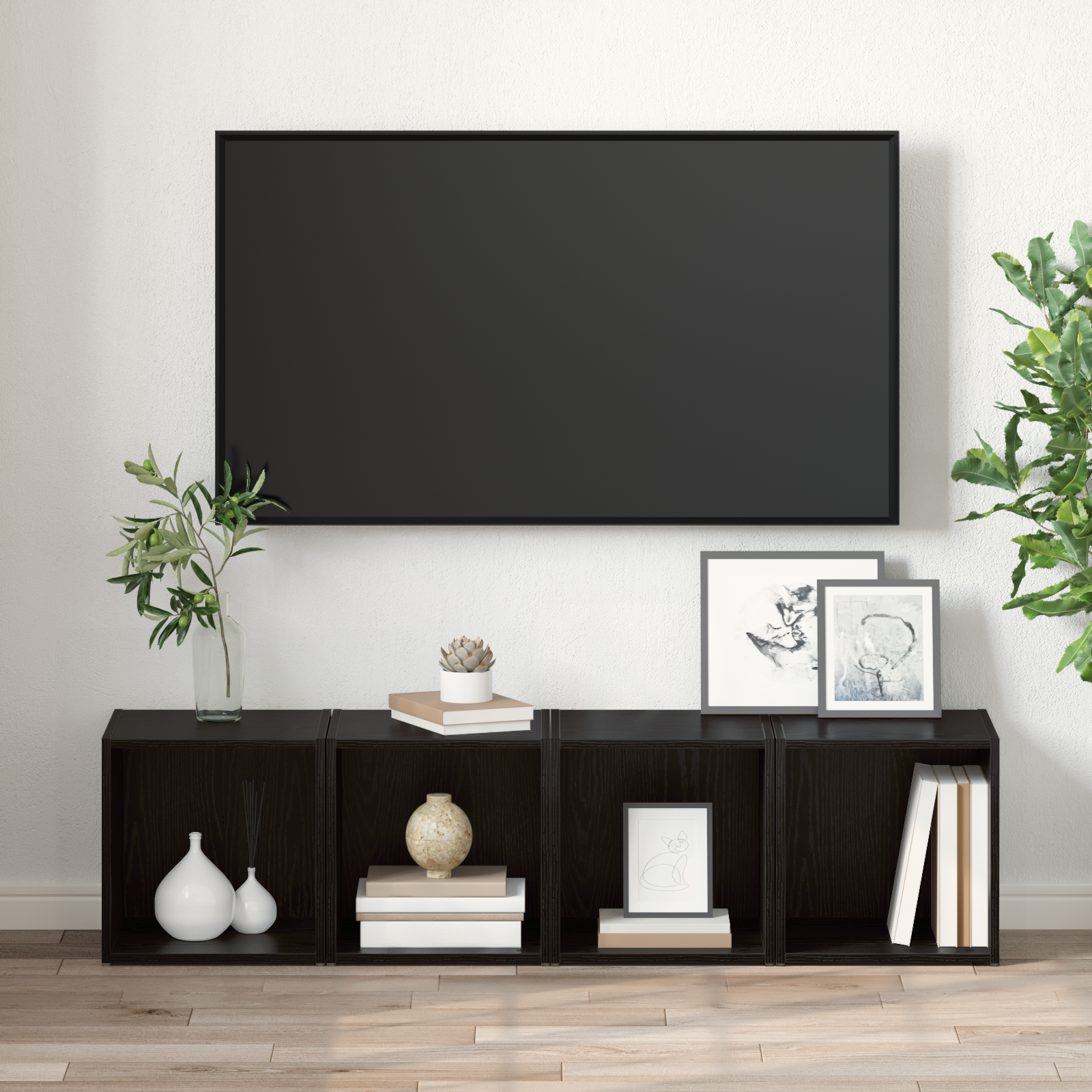 TV cabinet Black