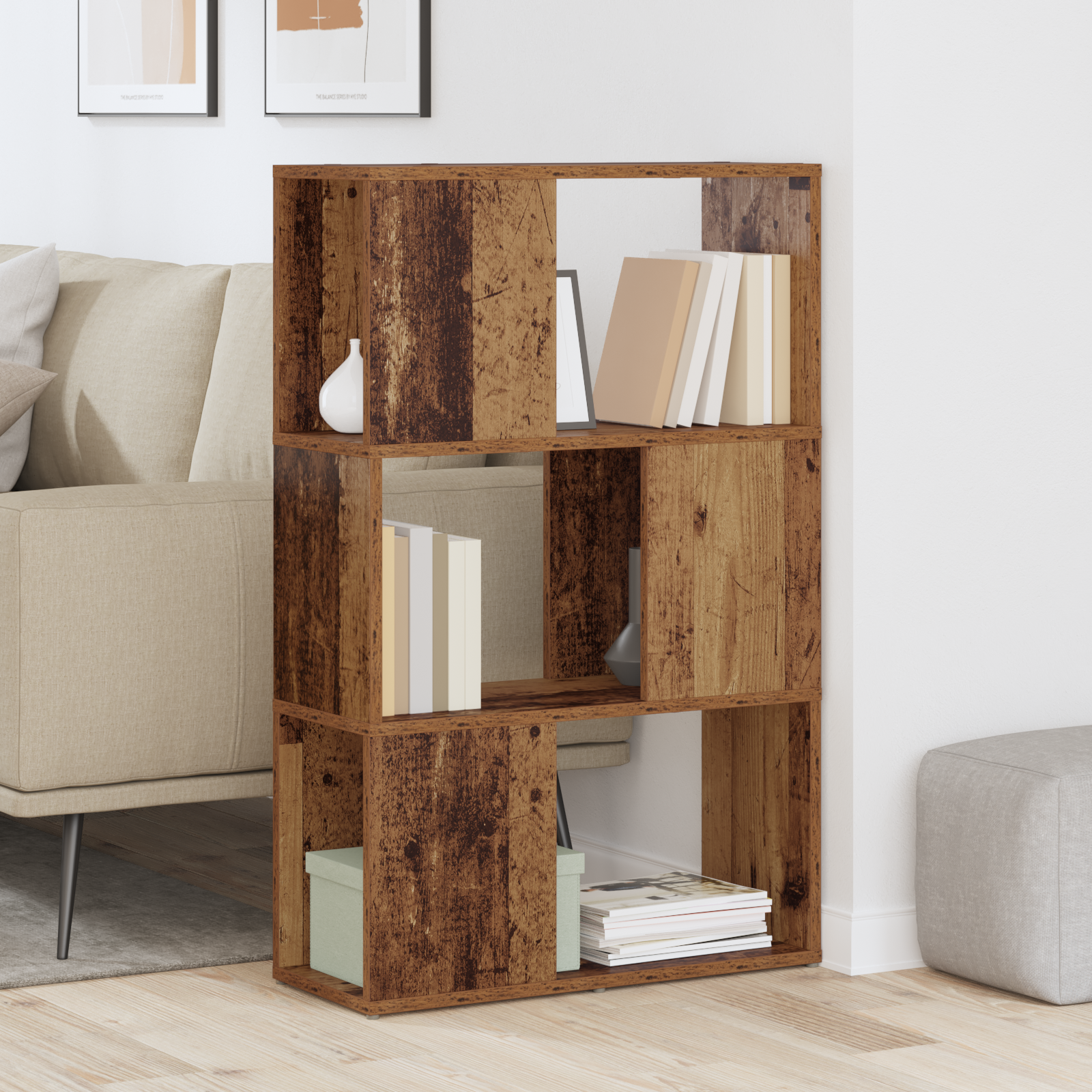 TV skapīšu komplekts Brūns 60 x 24 x 94,5 cm Apstrādāta koksne