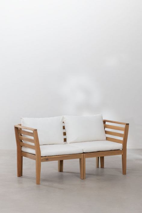Modular outdoor sofa FORTO, 2-piece