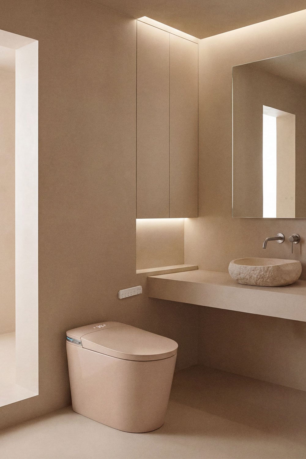 Viedtualets SALOME Premium, mandeļu bēšs