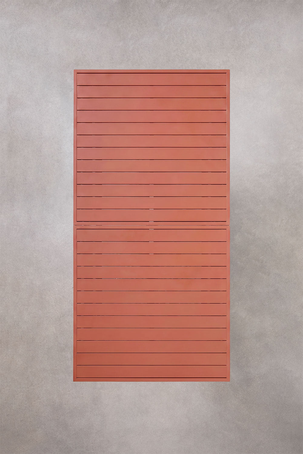 Išskleidžiamas stalas NIRVA, terakota, 180 cm
