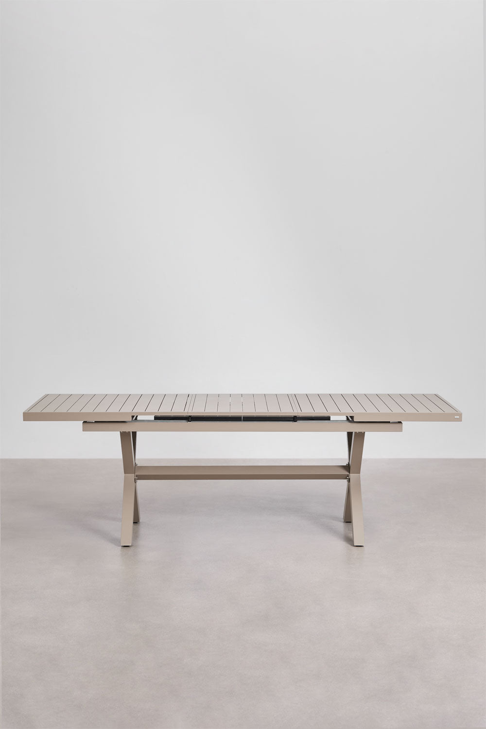 Išskleidžiamas stalas NIRVA, žalia, 240 cm