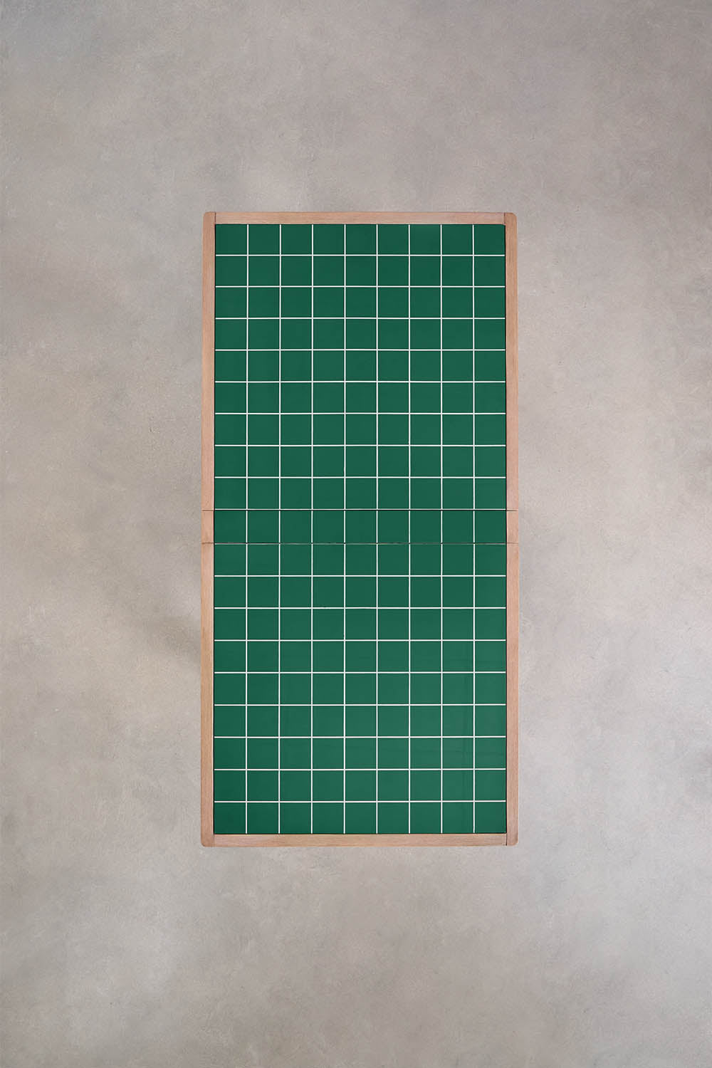Ištraukiamas stalas DEXTER, 200-320 cm, tamsiai žalia