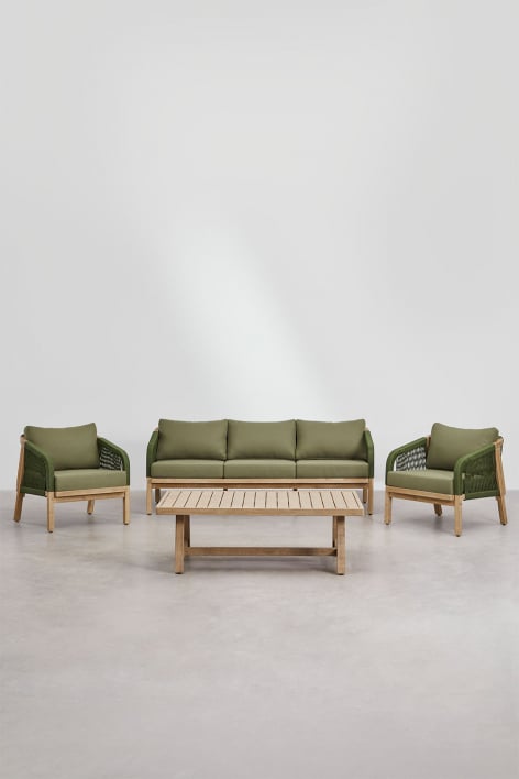 Armchair DEXTER, army green