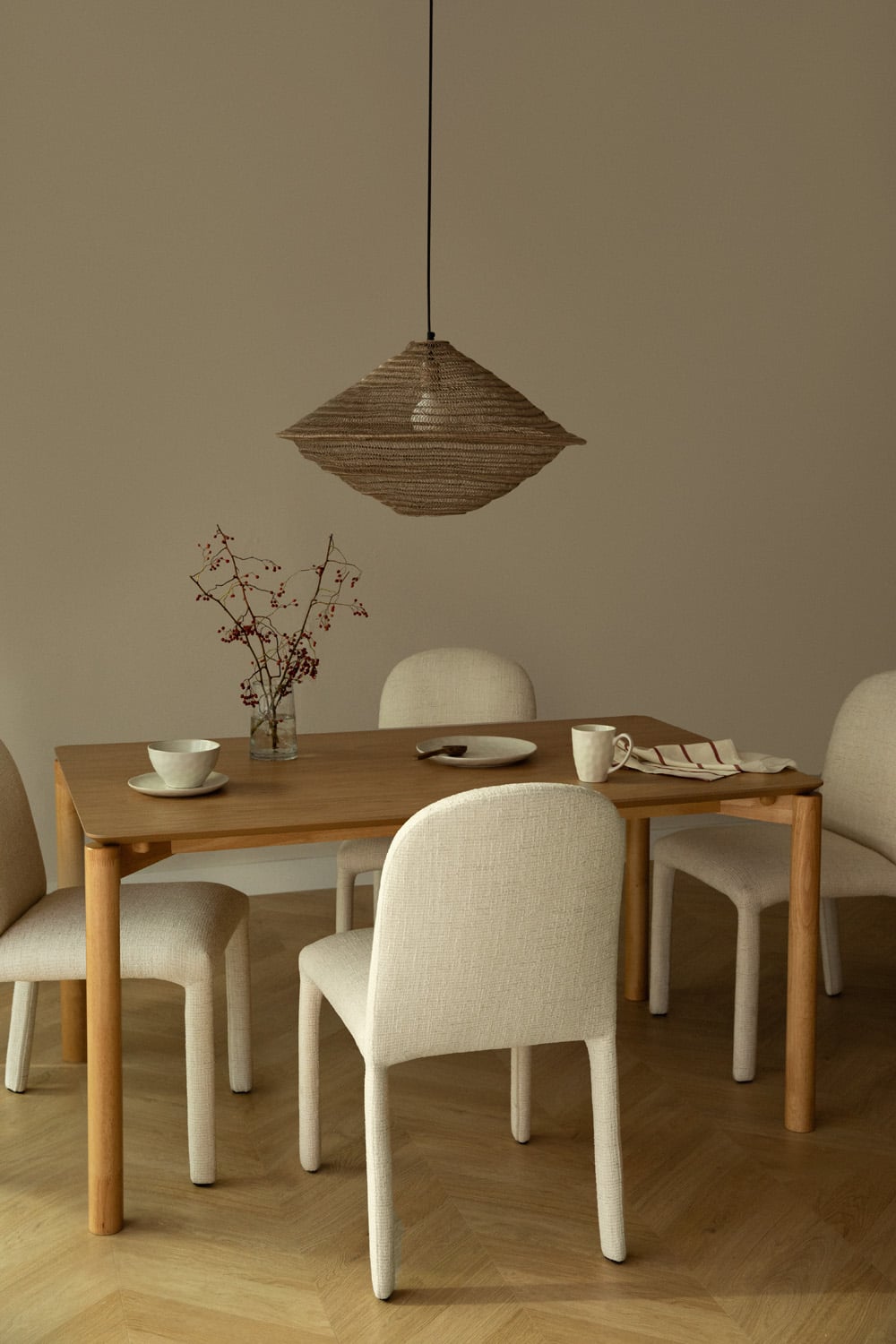 Dining table MODEL, 200x100 cm, oak color