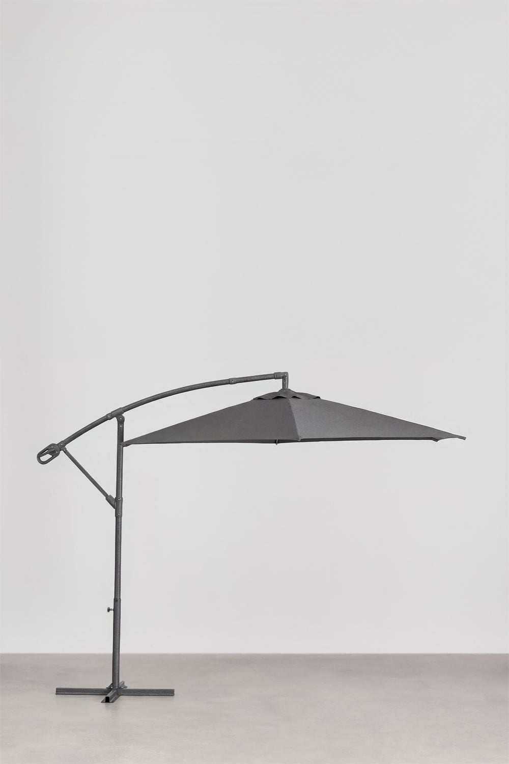 Outdoor umbrella SASIMPLO, graphite grey