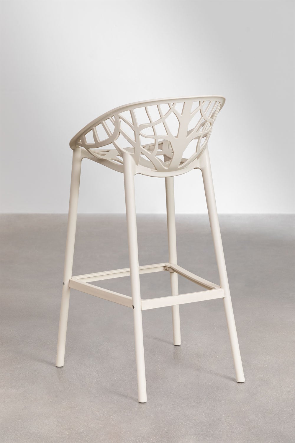 Baro kėdė MEKANO, kreminė, 75 cm