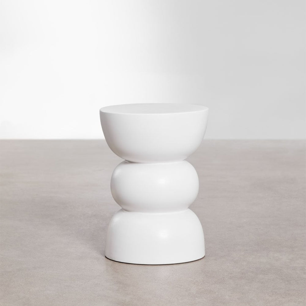 TIYI side outdoor table, white