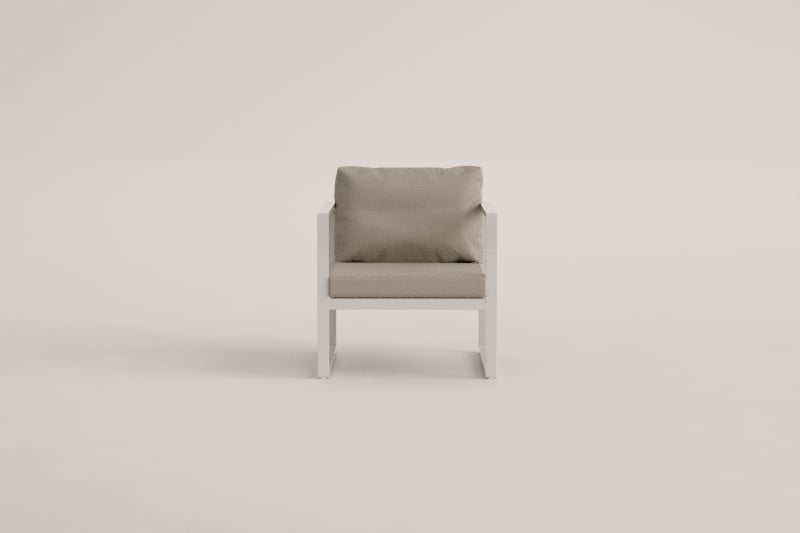 Armchair ALCANTO, olive green