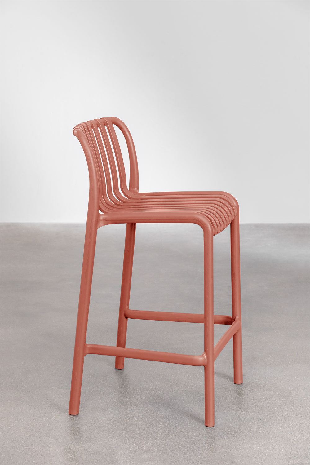 Aukšta lauko kėdė WENDELL, terakota, 65 cm