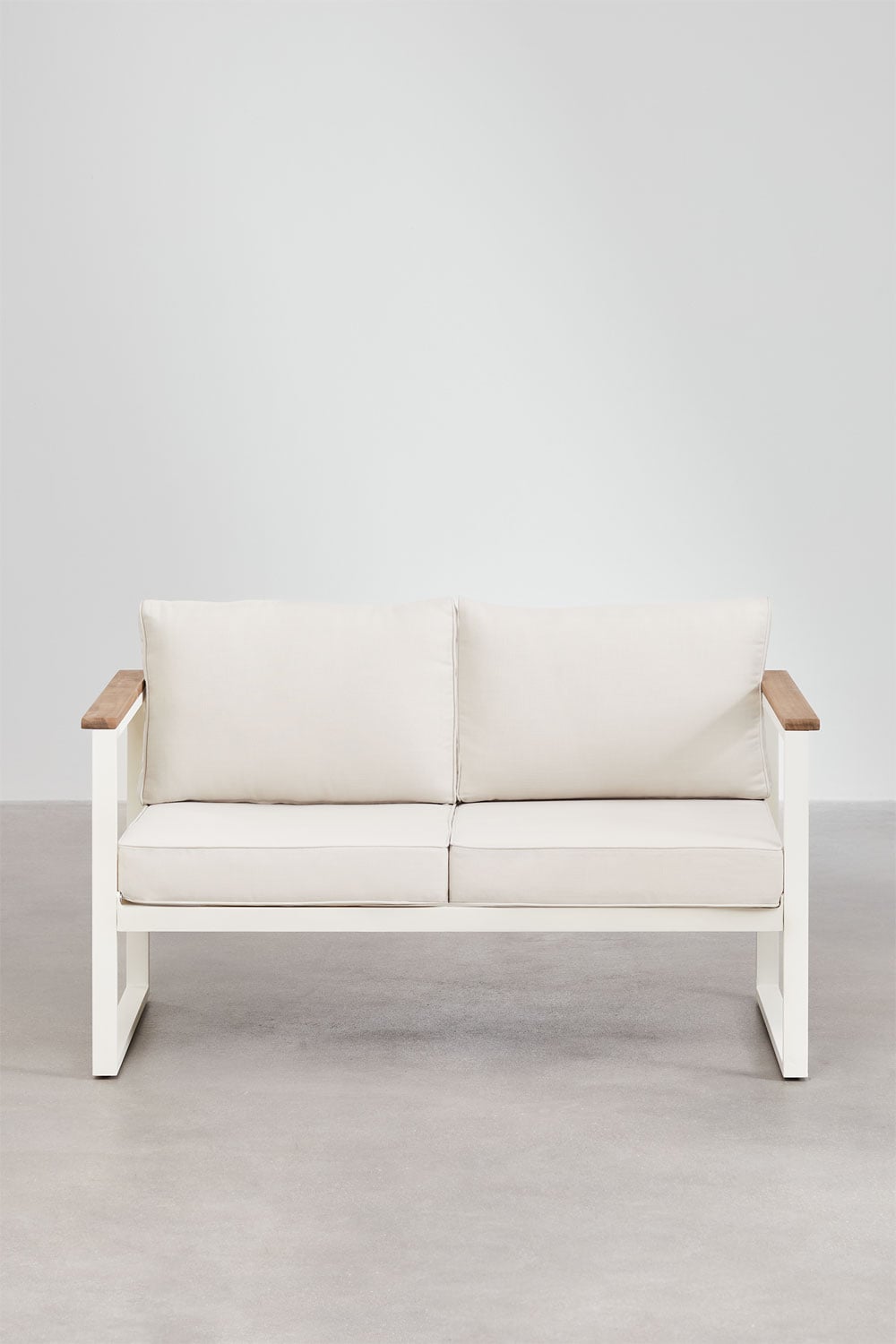 Sofa ALCANTO, dvivietė, balta