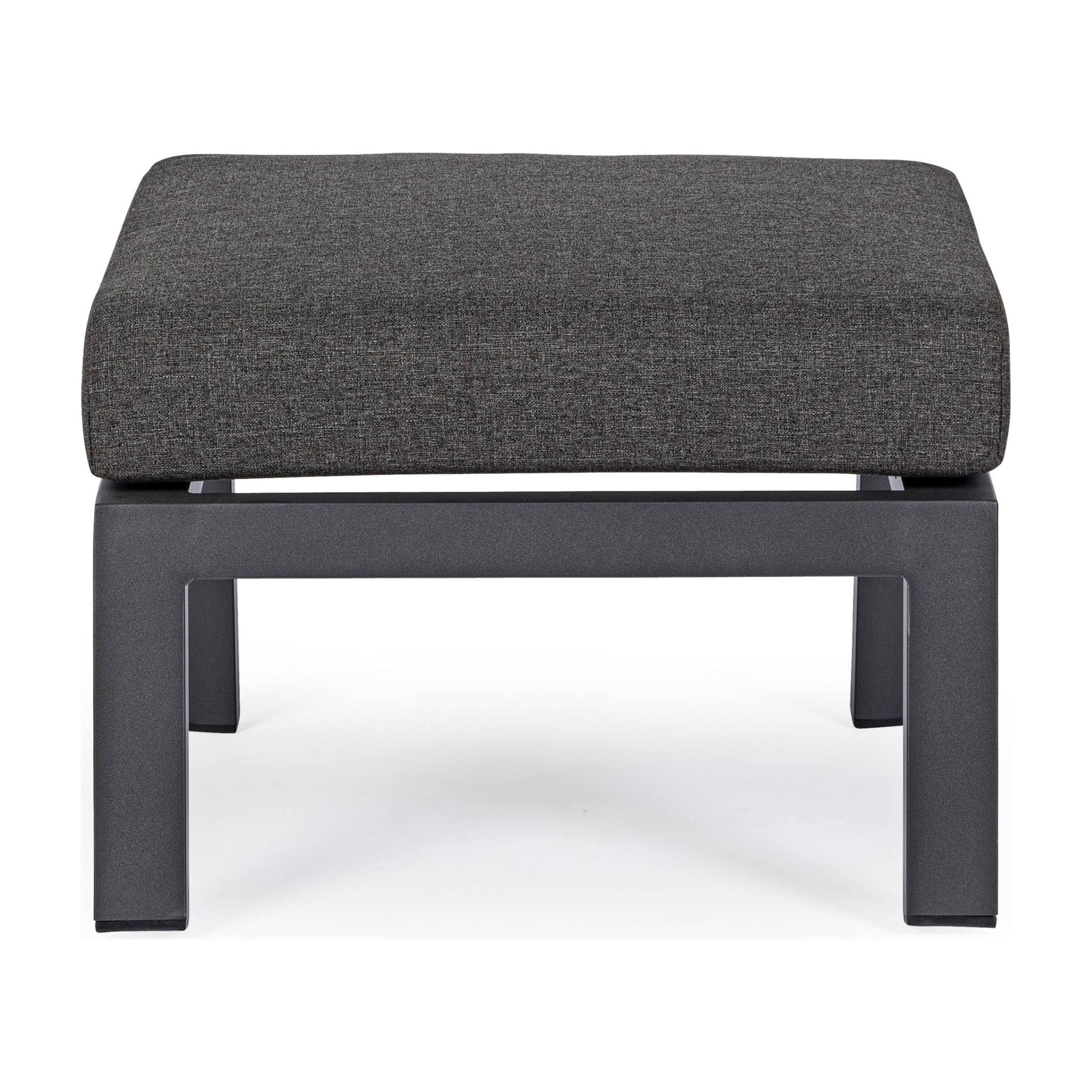 KLEDI outdoor footstool, dark gray