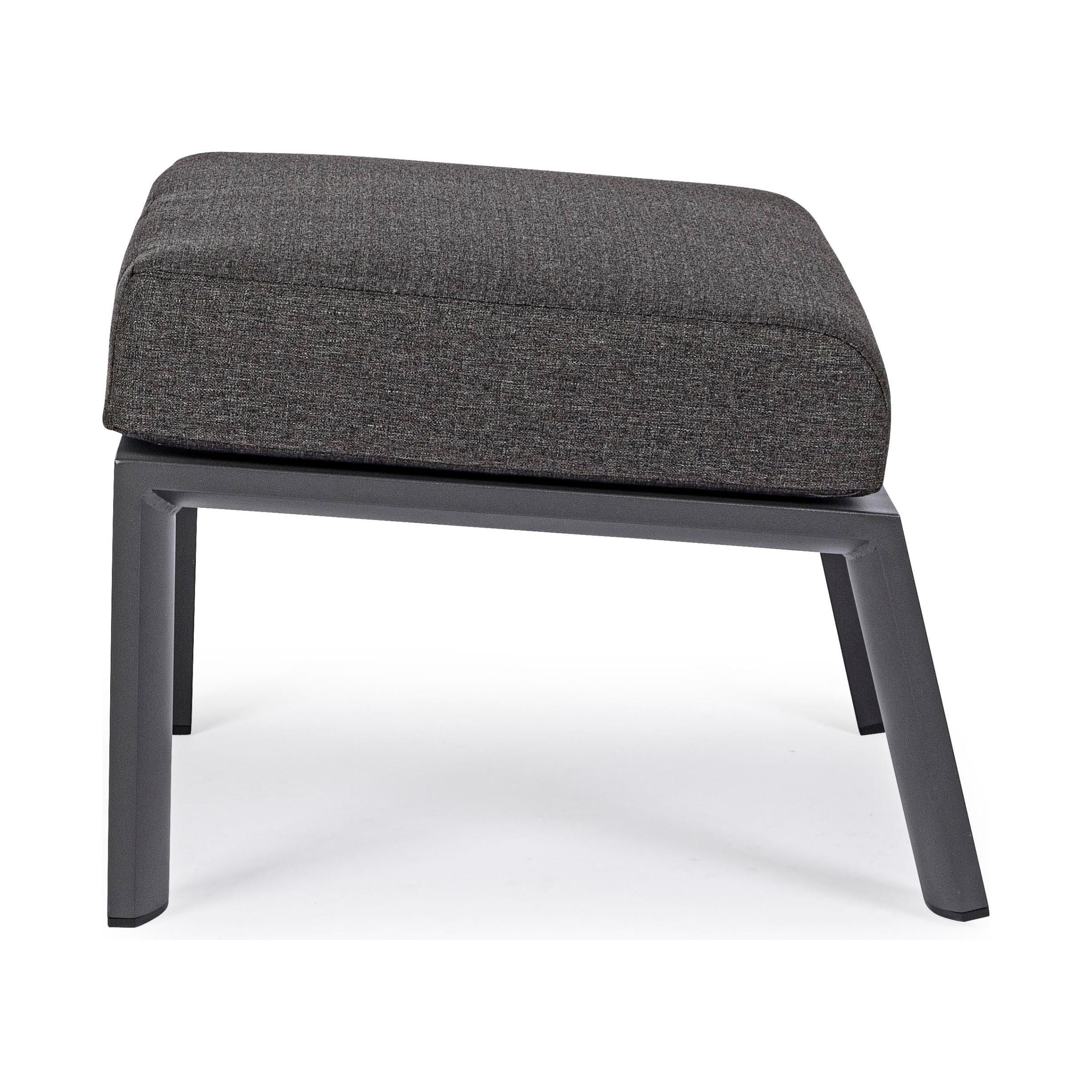 KLEDI outdoor footstool, dark gray