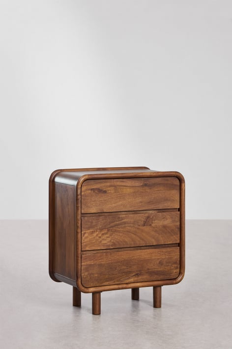 Galds GINA, 200x90 cm, mango koks