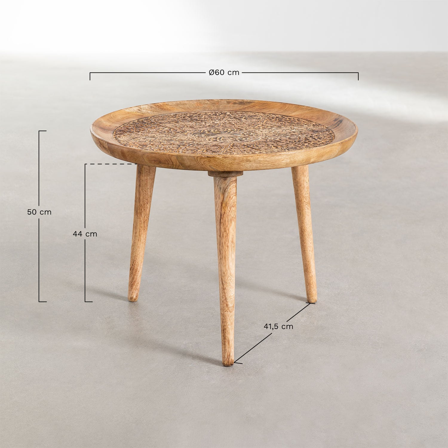 Sānu galdiņš NDANE Ø60 cm