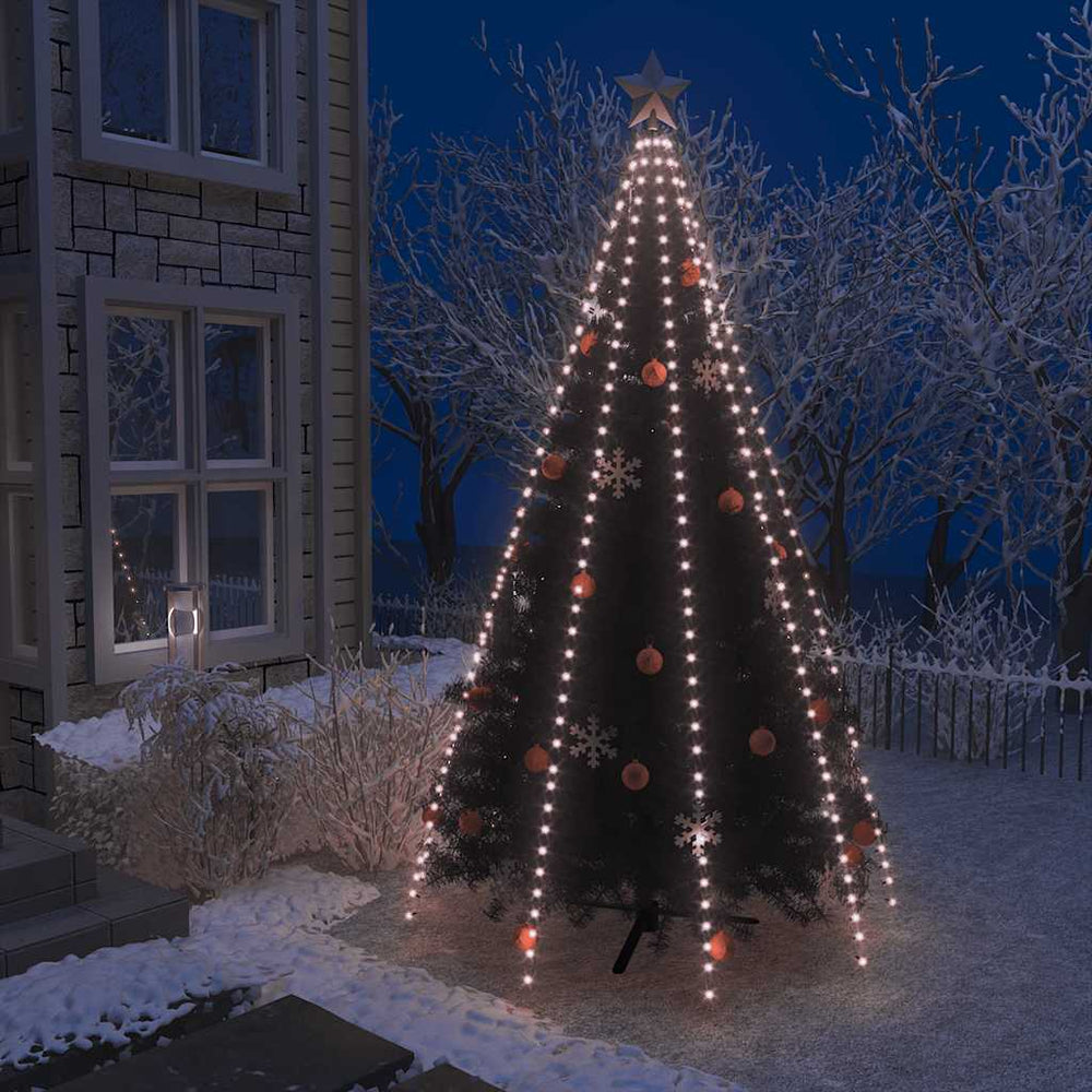 Kalėdinė girlianda eglutei - tinklas su 400 LED lempučių, 400cm - Namų Idėja
