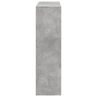 Kambario pertvara, betono, 100x33x115cm, apdirbta mediena - Namų Idėja